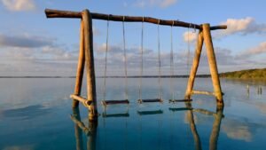 swing set, travel, sea, paradise, destination, ocean, nature, bacalar, swing set, swing set, bacalar, bacalar, bacalar, bacalar, bacalar